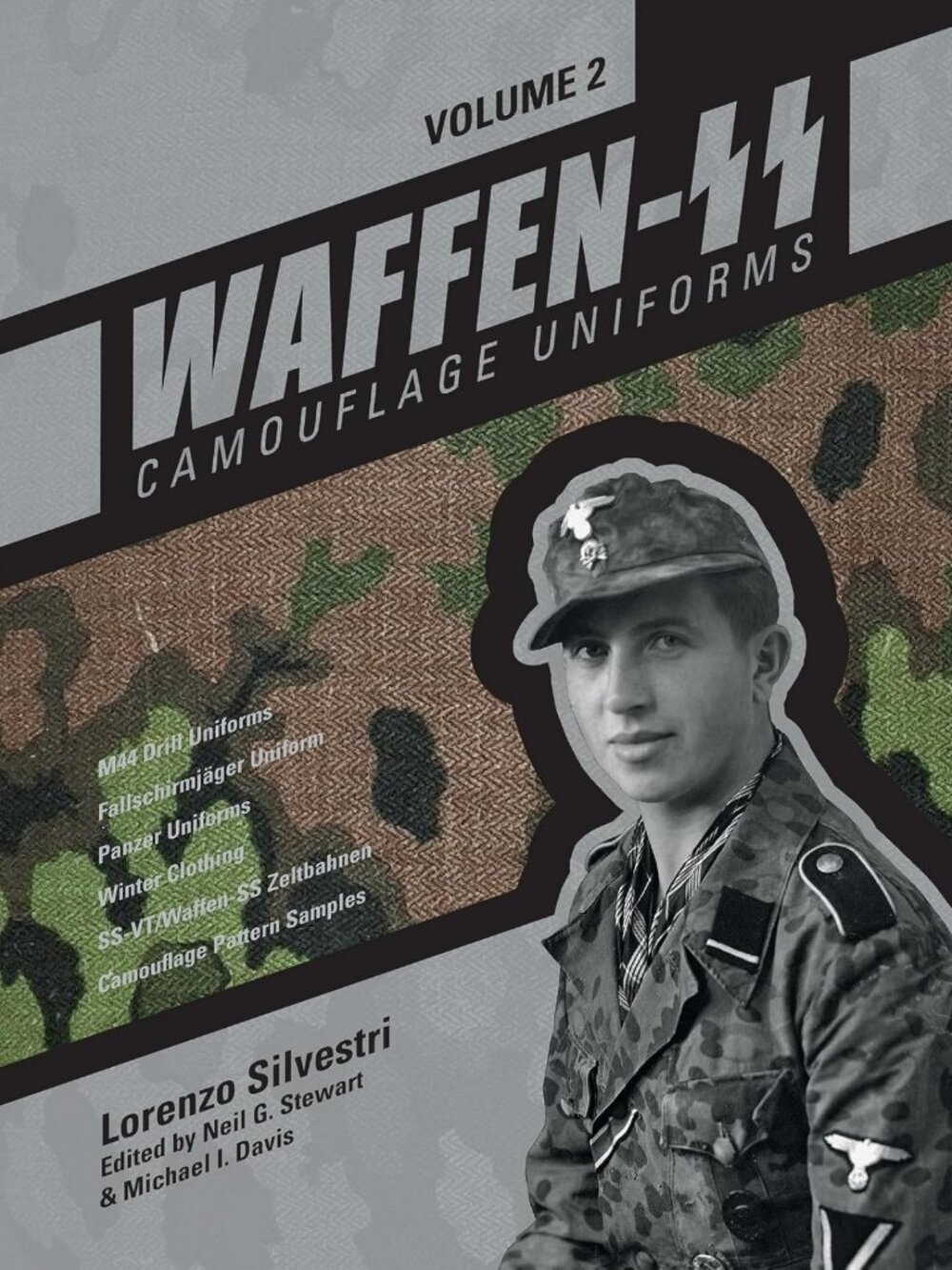 Camouflage Military Uniforms Book: M44 Drill, Fallschirmjäger, Panzer & Winter